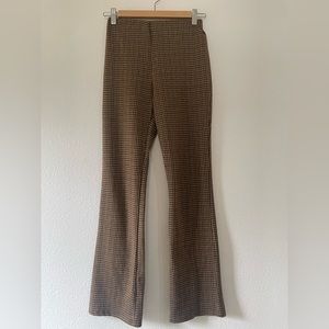 Princess Polly Gingham Bootcut Pants Size 4